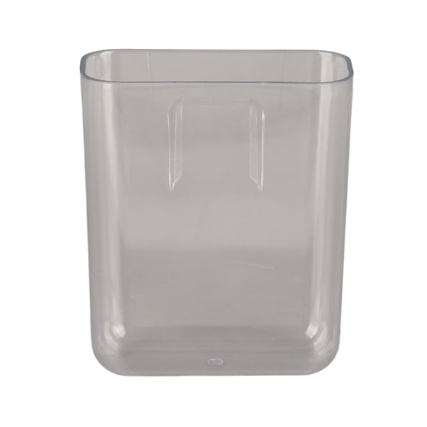 Organizador de escritorio de pared, contenedor de almacenamiento adhesivo, organizador de escritorio flotante transparente, contenedor de almacenamiento,
