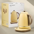 thumbnail image 6 of BUYDEEM K740 Electric Kettle with Temperature Control, 12H Keep Warm, Quick Boil, Stainless Steel Hot Water Boiler for Tea Coffee Milk, 1.7L, Mellow Yellow, 6 of 6
