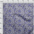 thumbnail image 3 of oneOone Georgette Viscose Purple Fabric Floral Retro Dress Material Fabric Print Fabric By The Yard 42 Inch Wide, 3 of 5