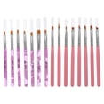 thumbnail image 2 of Professional Nail Brushes Stylish Design For Home Use And Professional Nail Salon Assorted Color 15Pcs, 2 of 3