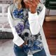 thumbnail image 3 of Sudadera con capucha de Halloween de manga larga informal suelta con estampado de cuello redondo para mujer Pompotops gfhjh1754, 3 of 4