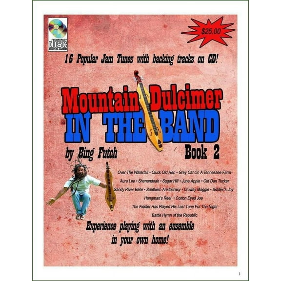 Bing Futch - Mountain Dulcimer In The Band, Book 2