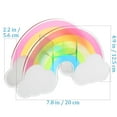 thumbnail image 2 of DEMACRIO Pen Holder Desk Rainbow 1Pcs 7.9x5.1x2.2in, 2 of 8