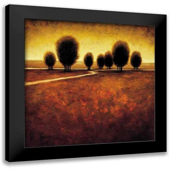 Williams, Gregory 12x12 Black Modern Framed Museum Art Print Titled - Illumination