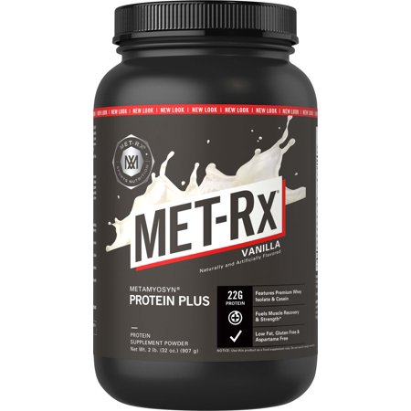Met Rx Bar Met-rx Protein Plus Vanilla Powder