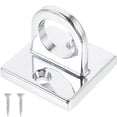 thumbnail image 1 of Loop Wall Plate for Hanging Rope Post Queue Line Barrier VIP Rope Circle Hook, 1 of 6