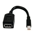 thumbnail image 2 of 6IN MINI DISPLAYPORT MALE TO DISPLAYPORT FEMALE CABLE ADAPTER, 2 of 2