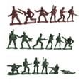 thumbnail image 3 of Gwong Juguete 100pcs militares militar soldados figuras de acción modelo Mini Wartime Scene Accessory Gwong 30004784, 3 of 5