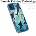 thumbnail image 2 of Sea Whales Collage Case for iPhone 12 Mini,Aesthetic Art Design Pattern Soft TPU Bumper Case Cover, 2 of 5
