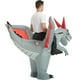 thumbnail image 5 of Disfraz de dinosaurio Tasanor, dragón inflable para Halloween, adulto, 5 of 6