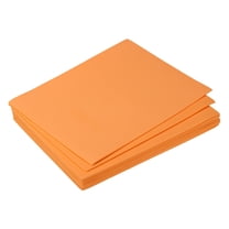 EVA Foam Sheets Orange 7.6 Inch x 5.9 Inch 1.5mm Thickness for Crafts DIY 10Pcs