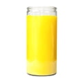thumbnail image 3 of (2 pack) MagicLight Religious Candles 44 oz - Clear Glass Jar, Unscented Yellow Wax, 3 of 6