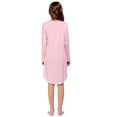 thumbnail image 3 of Arshiner Girls Nightgowns Long Sleeve Print Pajamas Nightdress for Kids Soft Sleep Wear Nighties, 3 of 9