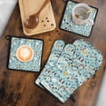 thumbnail image 5 of 4-Piece Cute Dog Oven Mitt and Pot Holder Sets, 5 of 7