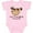 AD-Pink, variant on Just Hanging Around with Cute Sloth Boys or Girls Baby Bodysuit