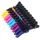 thumbnail image 1 of Pinzas para el cabello compatibles con dientes anchos para mujer y diseño de doble bisagra, pinzas de corte de estilo para peluquería profesional-10 paquetes (m Afortunado Sencillez, 1 of 4