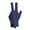 Left Black Blue L, variant on QccHieUs 3 Fingers Billiard Glove Pool Cue Glove Anti Slip Professional Match Comfortable Left Black Gray S