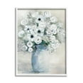 thumbnail image 5 of Stupell Industries Mixed White Peonies & Poppies Bouquet Traditional Painting Painting White Framed Art Print Wall Art, Design by Sally Swatland, 5 of 5