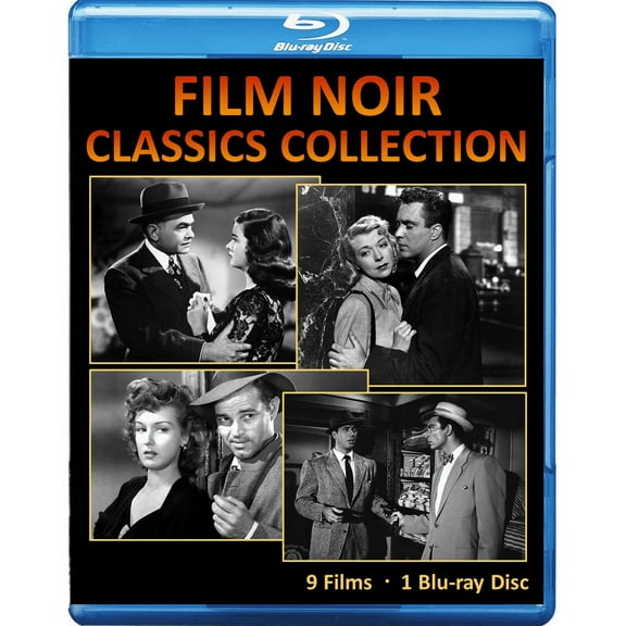 Film Noir Classics Collection - 9 Films [1 Blu-ray Disc]