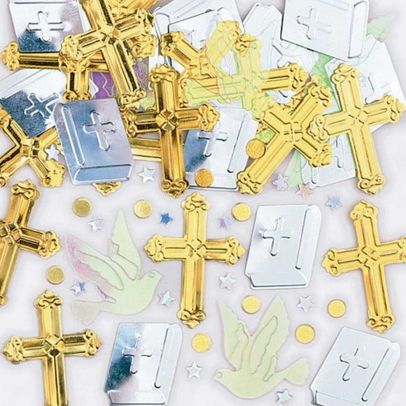 Amscan Rejoice Crosses  Confetti