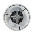 thumbnail image 4 of Ceiling Fan Light, 6 Speed Fan Lamp 3 Color ABS Fans Blade Remote Control  for Hotel, 4 of 8