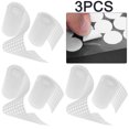 thumbnail image 1 of 3000 Pares Cinta Adhesiva Doble Cara Ganchos Bucles Discos 10mm Blanco, 1 of 6