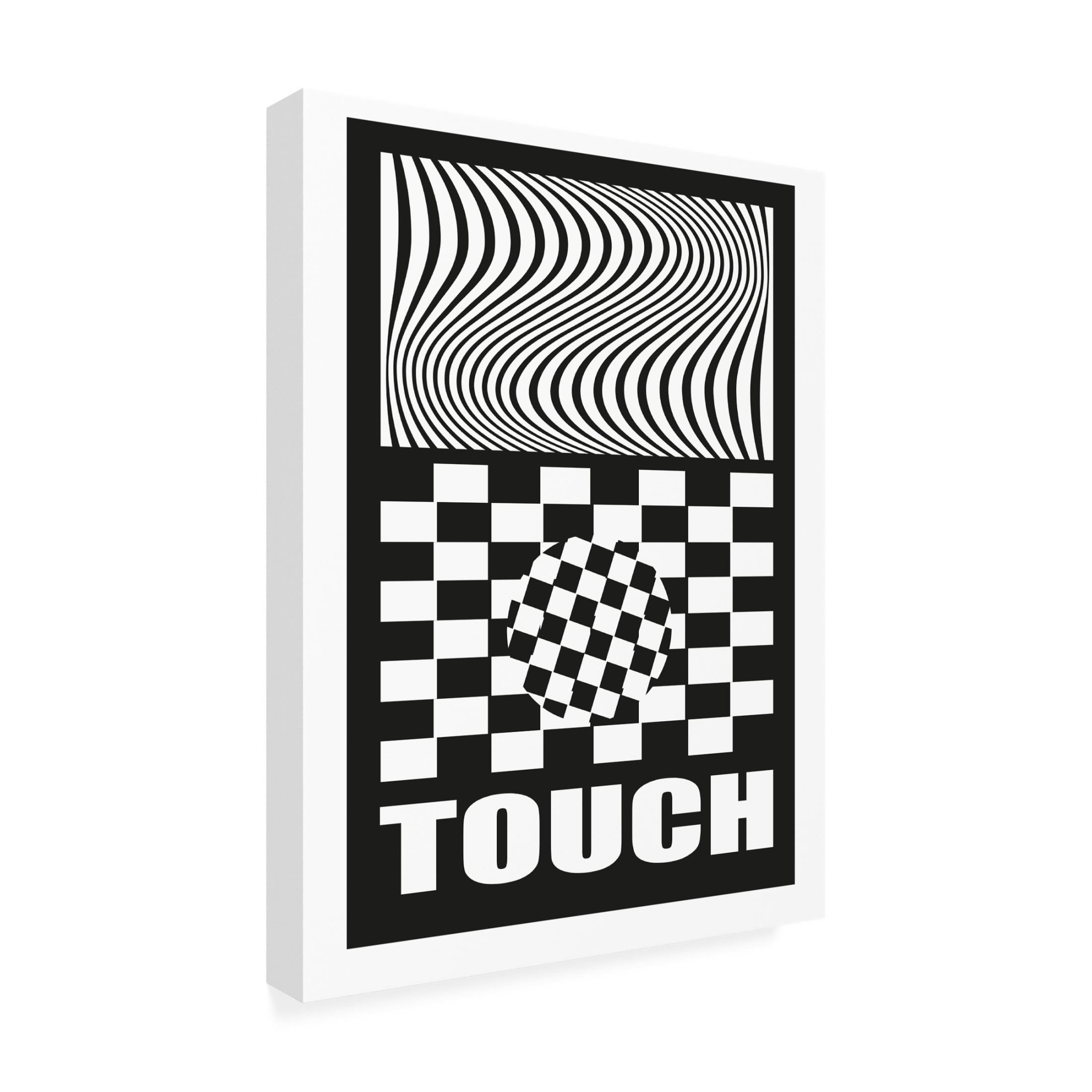 Trademark Fine Art SERGIO ORTIZ TOUCH Canvas Wall Art