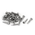 thumbnail image 5 of M3.5x19mm #6-20 Thread 410 Stainless Steel Pan Head Self Drilling Screws 30Pcs, 5 of 5