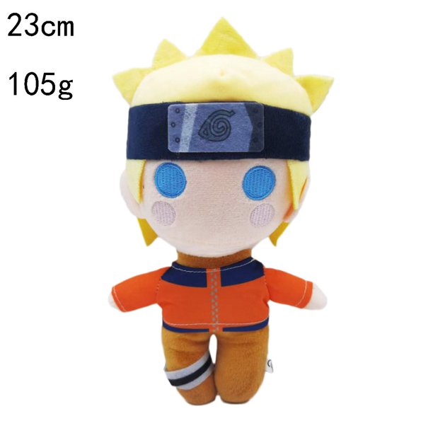 Juguetes de peluche de Anime de Naruto para niños, Uchiha, Itachi, Kakashi, Sasuke, Gaara, figuras bonitas, muñecos de peluche colgantes, regalo de Navidad Fivean Figuras de anime
