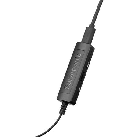 Saramonic - LavMicro+ DC Digital Lavalier Microphone with Lightning, USB-C & USB-A output