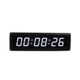 thumbnail image 1 of LED Countdown Clock, Digital Meeting Timer, Wall Mounted Indoor Clock, 12, 24 H, 1.8", 1 of 7