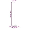 thumbnail image 7 of vidaXL Retractable Side Awning Folding Privacy Screen Outdoor Divider Wall, 7 of 7