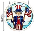 thumbnail image 2 of 3-Layer Acrylic Jigsaw Puzzle Artwork, 20x20mm Patriotic Decor Puzzle, Suitable for Home Decor, Independence Day & Holiday Gift Giving, 2 of 5