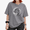 Grey-1, variant on UNISHE Women's Grayscale Realistic Full Moon Copy Moon Joy Graphic Cropped Short Sleeve T-shirt Classic Relaxed Fit Casual Tee For Night Sky Astronomy Aesthetic Lovers