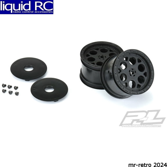 Pro-Line 278303 Showtime 2.2 Sprint Car 12mm Rear Wheels