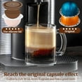 thumbnail image 3 of 2 Piezas Tapas de Cápsulas de Café Reutilizables para , Discos de Cápsulas de Café Vertuo Recargables con Papel de Aluminio, 3 of 5