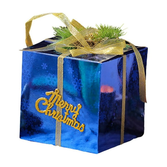Christmas Tree Decorations,Christmas Gift Box Gift Box Christmas Decoration Ornaments Christmas Tree Scene Decoration Holiday Dress Up Supplies,Christmas Tree Ornaments