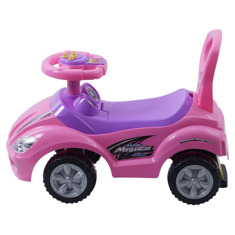 Freddo Toys 3 in 1 Easy Wheel Quick Coupe Pink Stroller Ride On Push Car