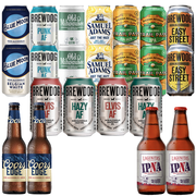 American Non-Alcoholic Beer Sampler 22 Pack – Includes Blue Moon, Brewdog, Old Milwaukee, Sam Adams, Sierra Nevada, Coors, and Lagunitas – Premium Alcohol-Free Beers from Top U.S. Breweries
