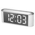 thumbnail image 1 of Reloj Electrónico Con Espejo Digital Led Reloj Despertador Recargable Por Usb Con Pantalla De Temperatura Para La Oficina Del Dormitorio Moyic EL013426-01, 1 of 6