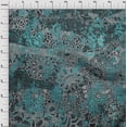 thumbnail image 4 of oneOone Silk Tabby Dark Green Fabric Asian Sewing Craft Projects Fabric Prints By Yard 42 Inch Wide, 4 of 4