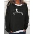 thumbnail image 2 of Sudadera De Senderismo Heartbeat-04500 S / Negro Likrtyny Mujer, 2 of 2