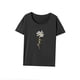 thumbnail image 3 of Camiseta de mujer con cuello redondo, ropa de calle, camiseta básica para uso diario S, 3 of 7