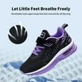 thumbnail image 3 of AOV GREEN LEAF Kids Athletic Tennis Running Shoes Breathable Sport Air Gym Jogging Sneakers for Boys & Girls(Toddler/Little Kid/Big Kid), 3 of 10