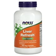 Now Foods Liver Detox Refresh Capsules, 180 Ct