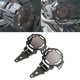 thumbnail image 1 of Nuevo 2 paquetes de funda protectora de luz antinieb invertible de motocicleta para / F800GS / R1250GS / F850GS F750GS ADV Negro Baoblaze Protector de luz antiniebla, 1 of 8