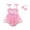 AB336 Red, variant on Tisuna Romper Dress For Baby Summer One Print Sleeveless Suspender Bodysuit Comfortable Soft Girls 1St Birthday Party Jumpsuit Size 6-12 Months Red