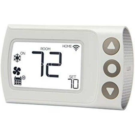 LUX - Smart Programmable Wi-Fi Thermostat - White