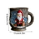 thumbnail image 3 of Taza de Cerámica Craquelada con Diseño de Bosque Mágico Navideño | Apta para Microondas y Lavavajillas | Acabado Craquelado Único | Taza de Gran Capacidad para Chocolate Caliente, Café y Té | Regalo, 3 of 6
