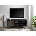 thumbnail image 2 of Milton Greens Stars Inc Modern 2 Open Shelves Wood TV Stand up to 47" in Gray, 2 of 3
